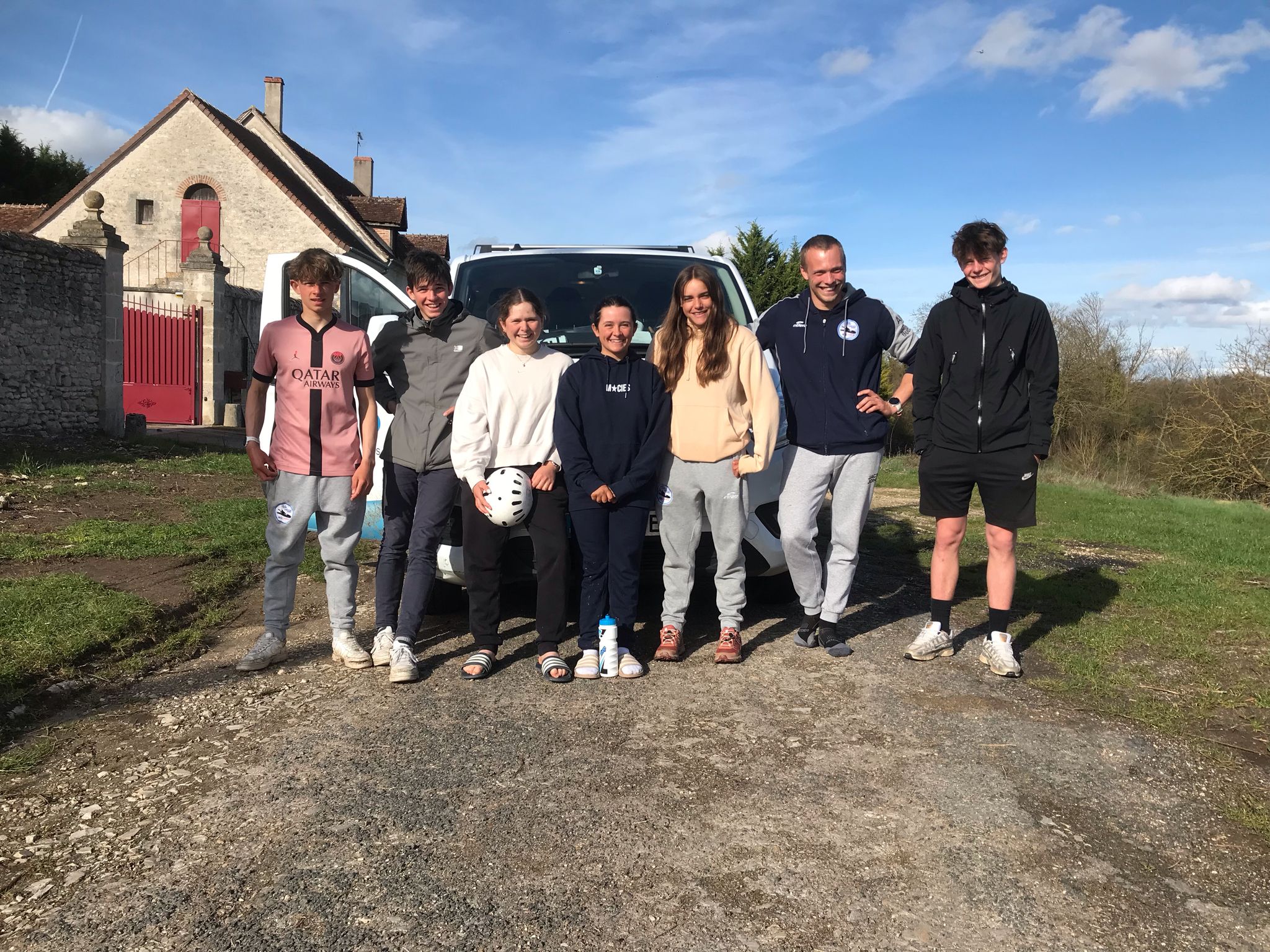 le Pôle Gédéon Tylo Lou Marie Lou Laura PIerrele coach et Charles